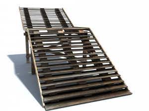 old wood stairs 3Dモデル