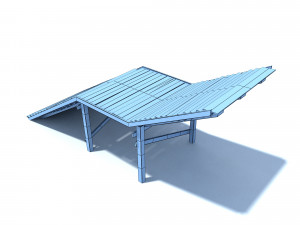 old wood stairs 3Dモデル