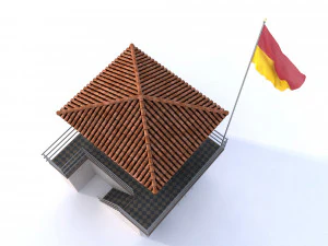 lifeguard building 3D Model