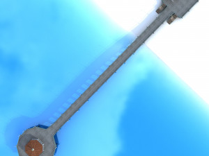 manhattan beach pier Modello 3D
