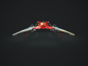 msracer low poly pbr 3D Модель