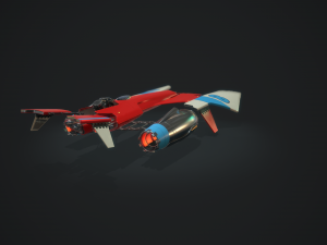 msracer low poly pbr 3D Модель