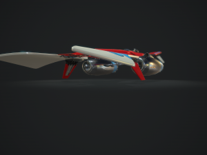 msracer low poly pbr 3D Модель