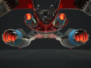 msracer low poly pbr 3D Модель