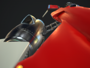 msracer low poly pbr 3D Модель