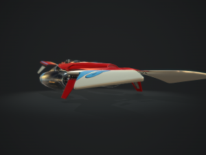 msracer low poly pbr 3D Модель
