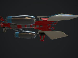 msracer low poly pbr 3D Модель