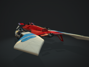 msracer low poly pbr 3D Модель