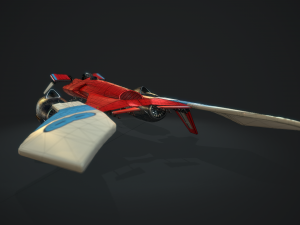 msracer low poly pbr 3D Модель