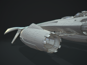 msracer low poly pbr 3D Модель