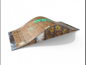 small ramp pbr textures 3D Model
