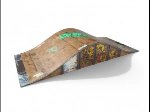 small ramp pbr textures 3D Model