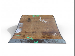 small ramp pbr textures 3D Model