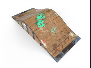 small ramp pbr textures 3D Model