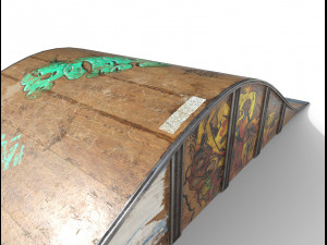 small ramp pbr textures 3D Model
