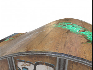 small ramp pbr textures 3D Model