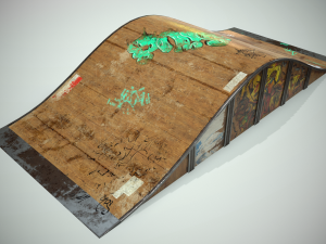 small ramp pbr textures 3D Model