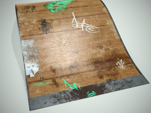 small ramp pbr textures 3D Model