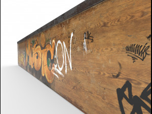 sk8 ramp pbr textures 3D Модель