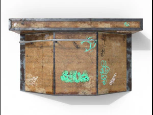 sk8 ramp pbr textures 3D Model
