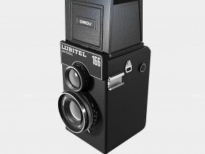 lubitel photo camera 3D Model
