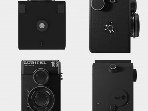 lubitel photo camera 3D Model