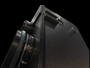 lubitel 166 low poly pbr textures 3D Model