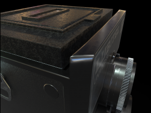 lubitel 166 low poly pbr textures Modèle 3D