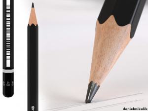 black pencil by cerebrate 3D 模型