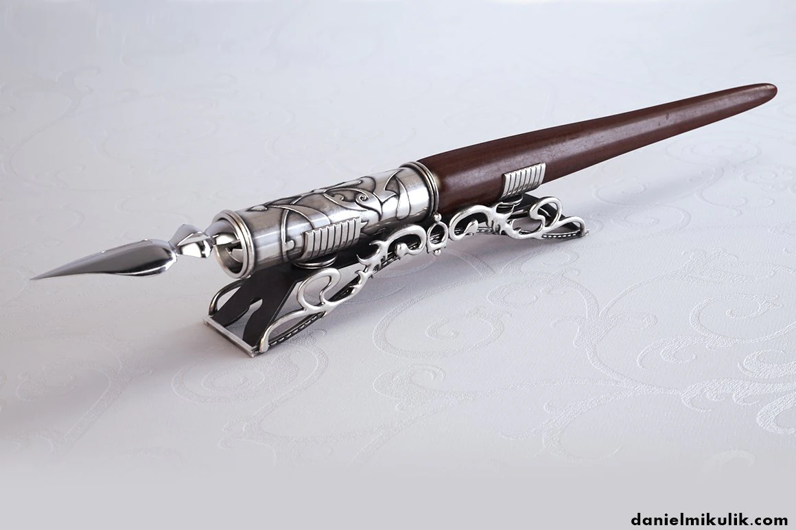 retro nib 3D Model .c4d .max .obj .3ds .fbx .stl .blend 