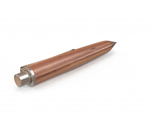 wooden automatic pencil Modèle 3D