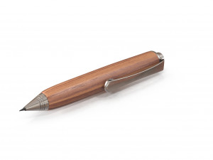 wooden automatic pencil Modèle 3D