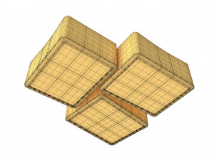 used watercolor Modelo 3D