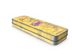 3d hd pencil case model 3D Model
