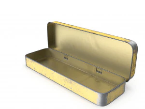 3d hd pencil case model 3D Model
