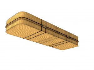 3d hd pencil case model 3D Model