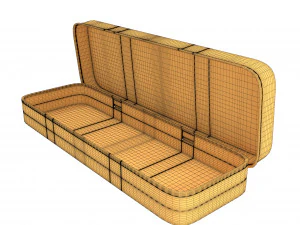 3d hd pencil case model 3D Model