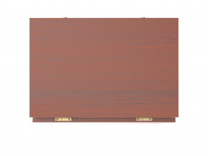 wooden color pencil box model Model 3D