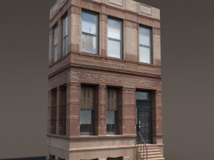 apartment house 160 model 3D 模型