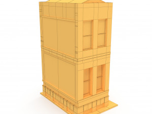 apartment house 160 model 3D 模型