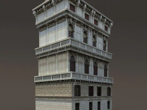 apartment house 162 model 3D Model