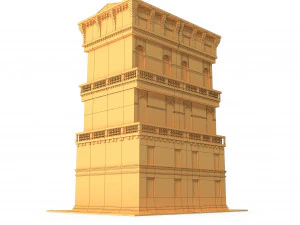 apartment house 162 model 3D Model
