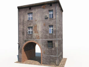 apartment house 163 model 3D Model
