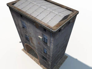 apartment house 163 model 3D Model