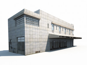 dinner house 165 low poly 3D Модель