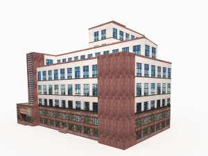 office building 170 model 3D Модель