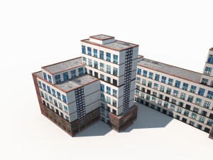 office building 170 model 3D Модель
