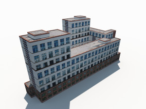 office building 170 model 3D Модель