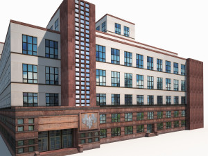 office building 170 model 3D Модель