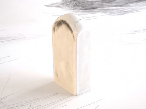 pencil eraser 3D Model
